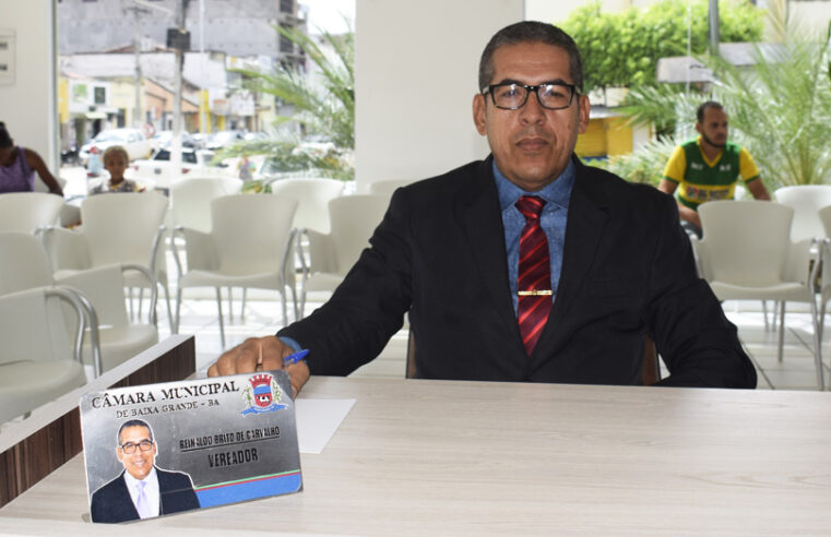 O Vereador Reinaldo Brito de Carvalho do (PP), fez 06 solicitações de ajuda ao governador da Bahia
